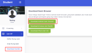 Cara Menggunakan Exam Browser Android E-ujian - E-ujian.id