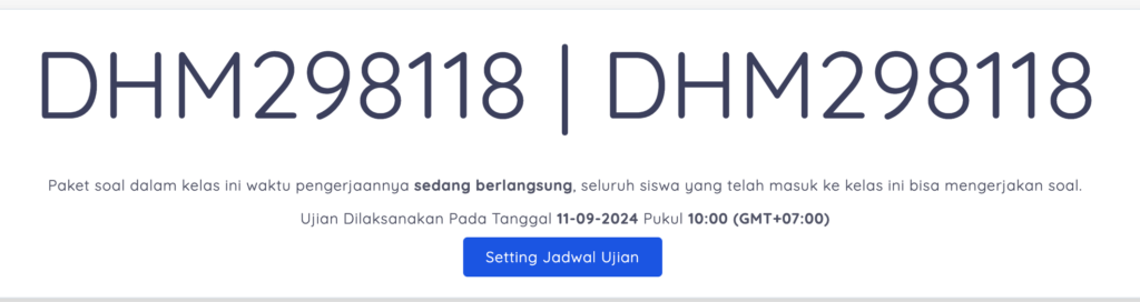 Pilih jadwal ulang