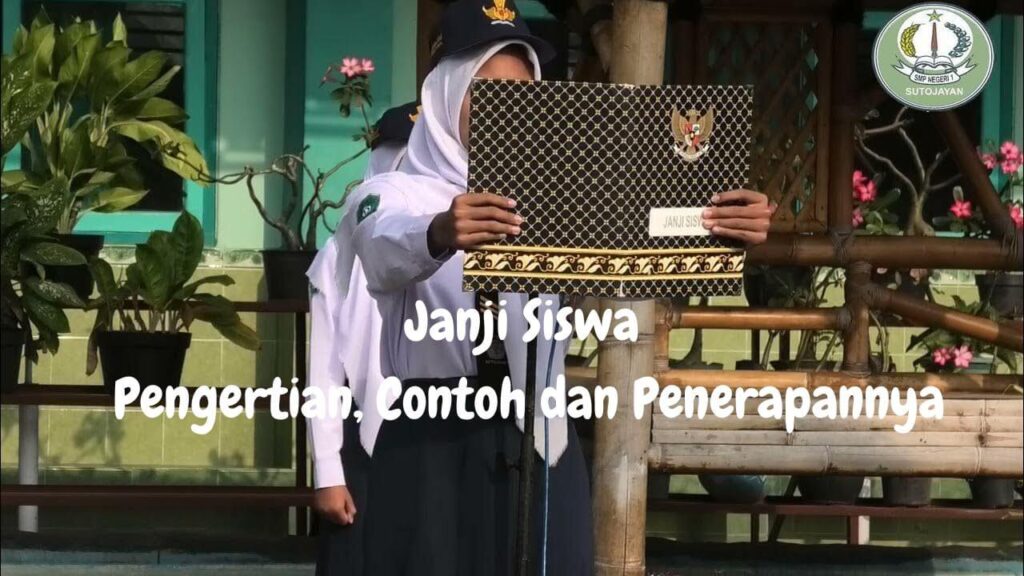 Janji Siswa Pengertian, Contoh dan Penerapannya - Ilustrasi pembacaan janji siswa