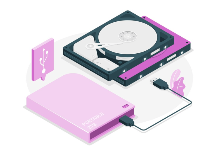 Perangkat Keras Komputer - Ilustrasi Hardware eksternal
