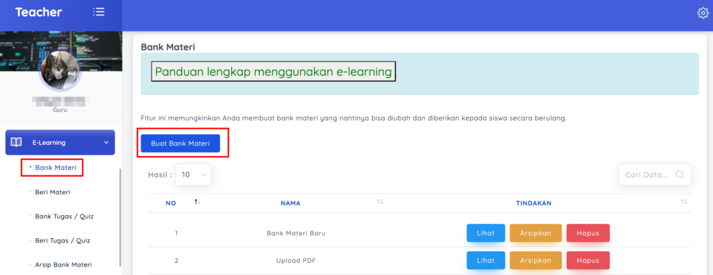 cara membuat materi dengan AI