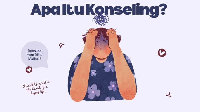 Apa Itu Konseling? Ilustrasi seseorang yang stres dan membutukan konseling