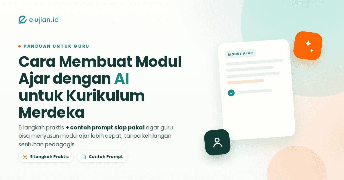 hero ilustrasi cara membuat modul ajar dengan ai kurikulum merdeka
