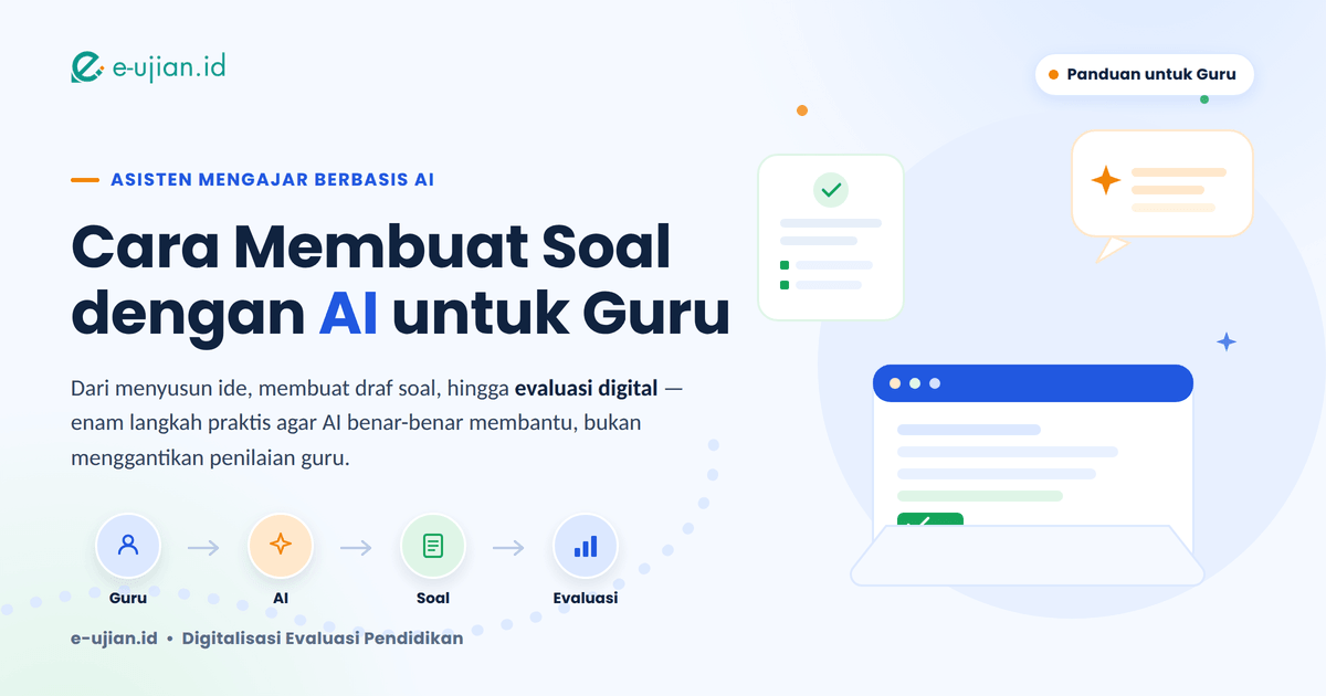 hero ilustrasi cara membuat soal dengan ai untuk guru