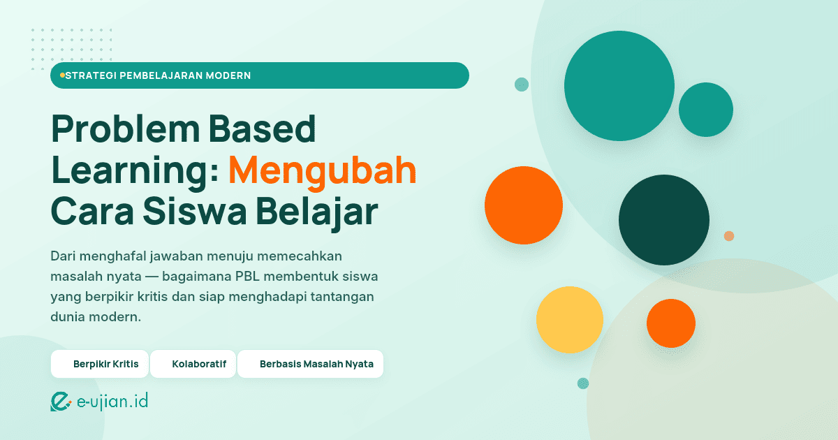 Ilustrasi artikel problem based learning pbl