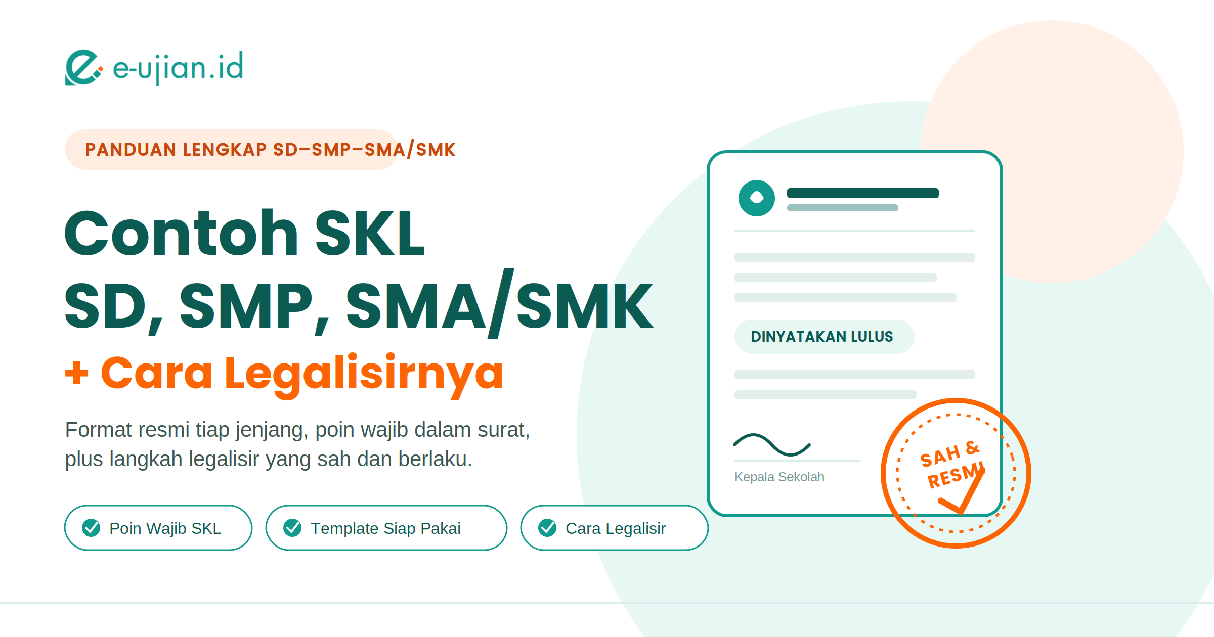Hero ilustrasi artikel Contoh SKL untuk jenjang SD, SMP, SMA/SMK