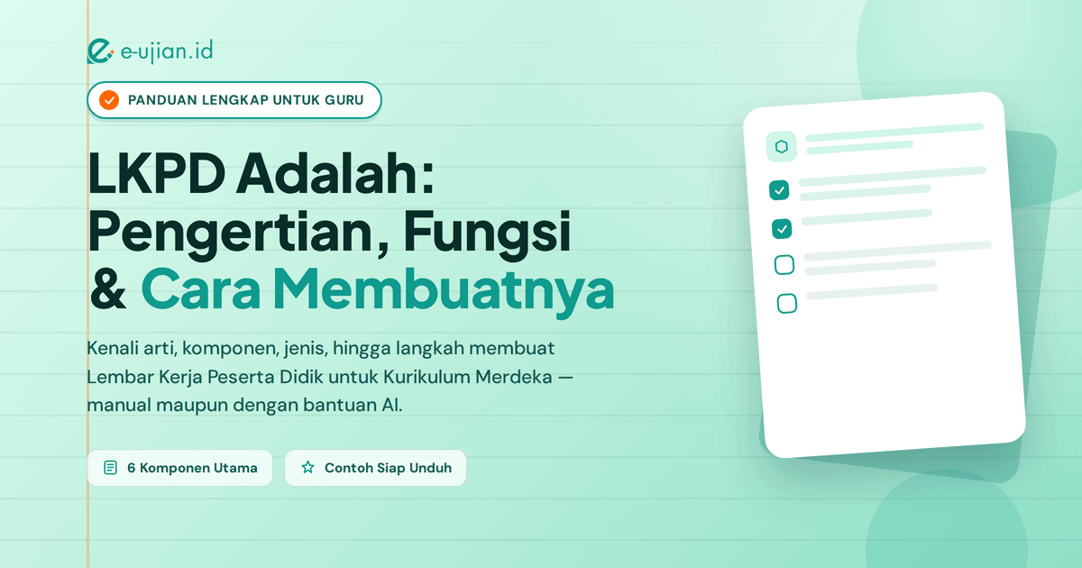 Ilustrasi artikel LKPD Adalah: Pengertian, Fungsi, dan Panduan Lengkapnya
